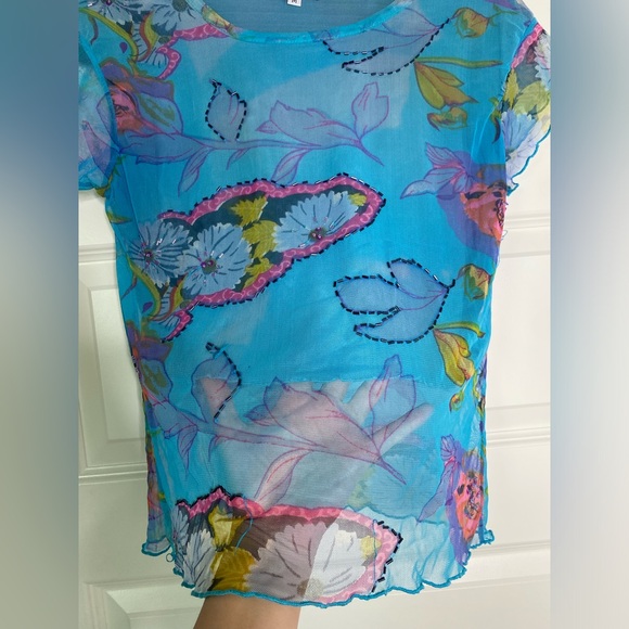 Y2k mesh top - Picture 2 of 5